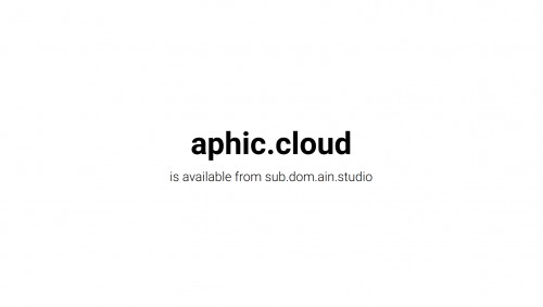 aphic.cloud Image