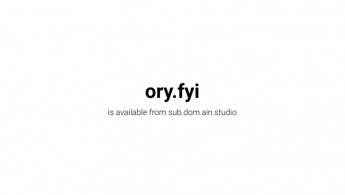 ory.fyi Image