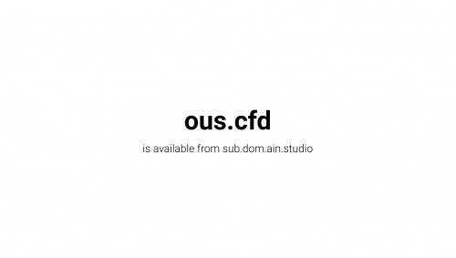 ous.cfd Image