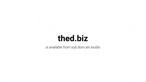 thed.biz Image